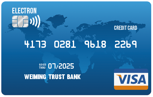 Weiming Trust Dividend Platinum Visa Card
