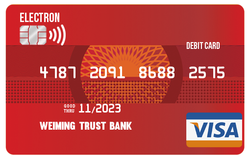 Weiming Trust Aventura Visa Card for Business